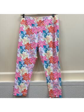 Lulu-B women’s medium Multicolor cropped activewear pants